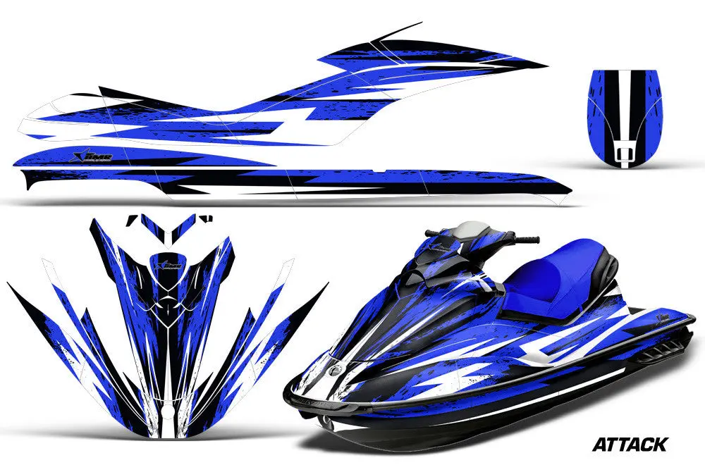 Sea Doo Bombardier Gti Jet Ski Graphics (2006-2010) 1