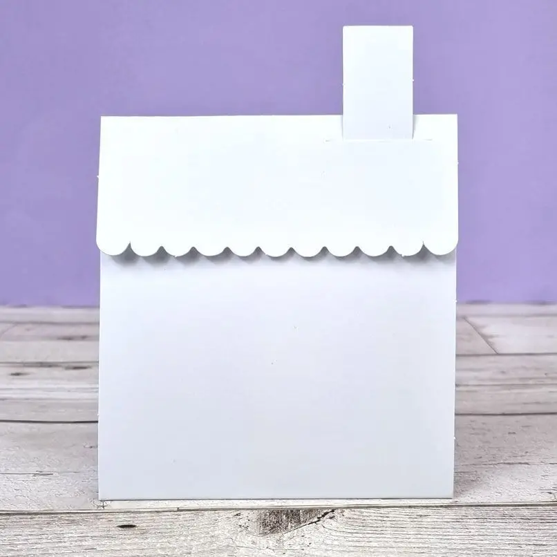 Luxury Shaped Card Blanks & Envelopes - House 1