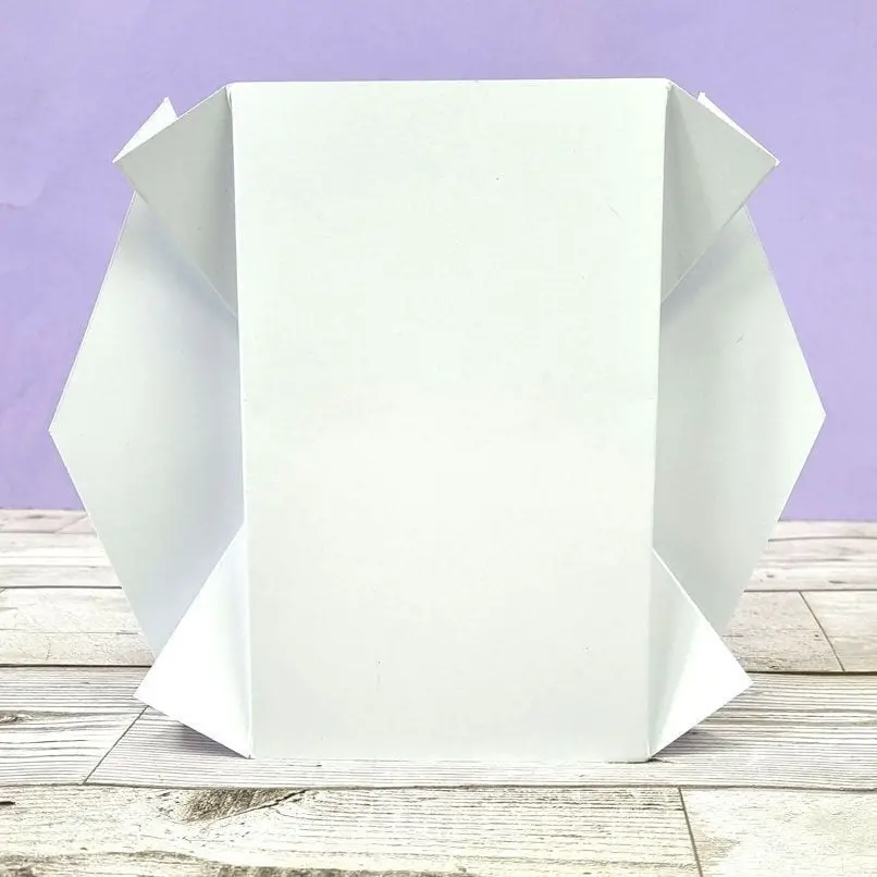 Luxury Shaped Card Blanks & Envelopes - Tall Diamond Edge Card 1
