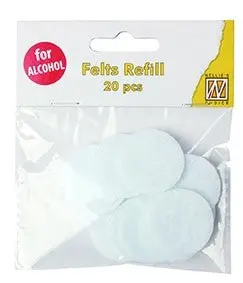 Nellie's Choice Spare Felts Round For Iap006 (20 Pcs) Diam. 3Cm 1