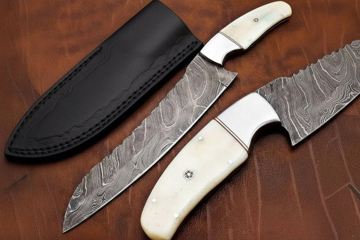Smart & Sharp Custom Handmade Damascus Chef Knife/Kitchen Knife Dk-0256 1