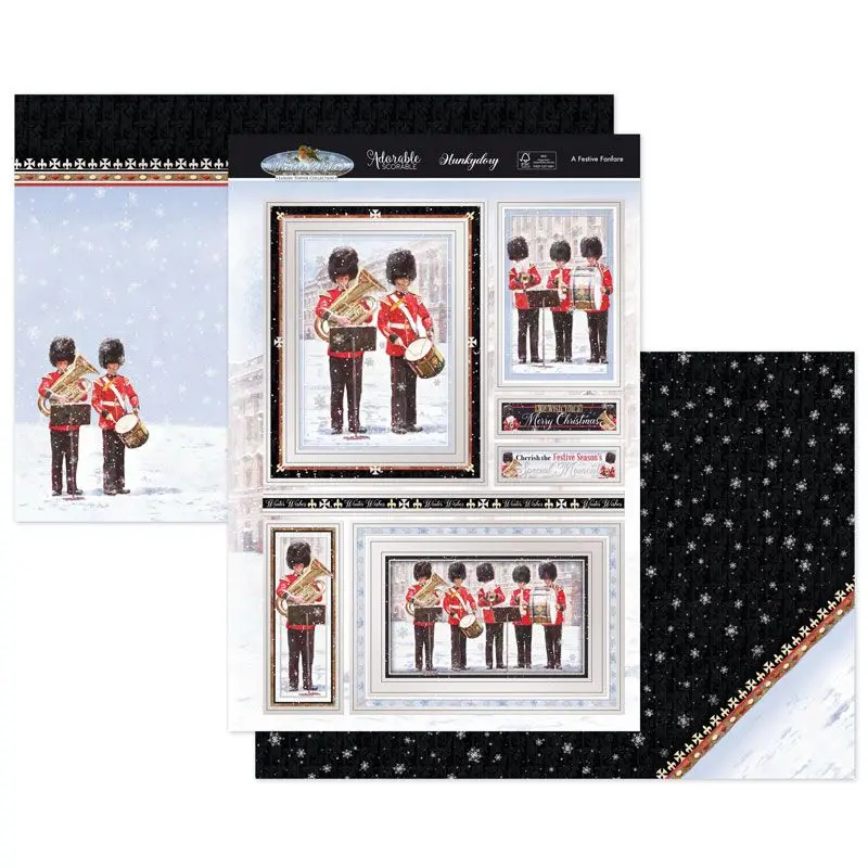A Festive Fanfare Luxury Topper Set 1