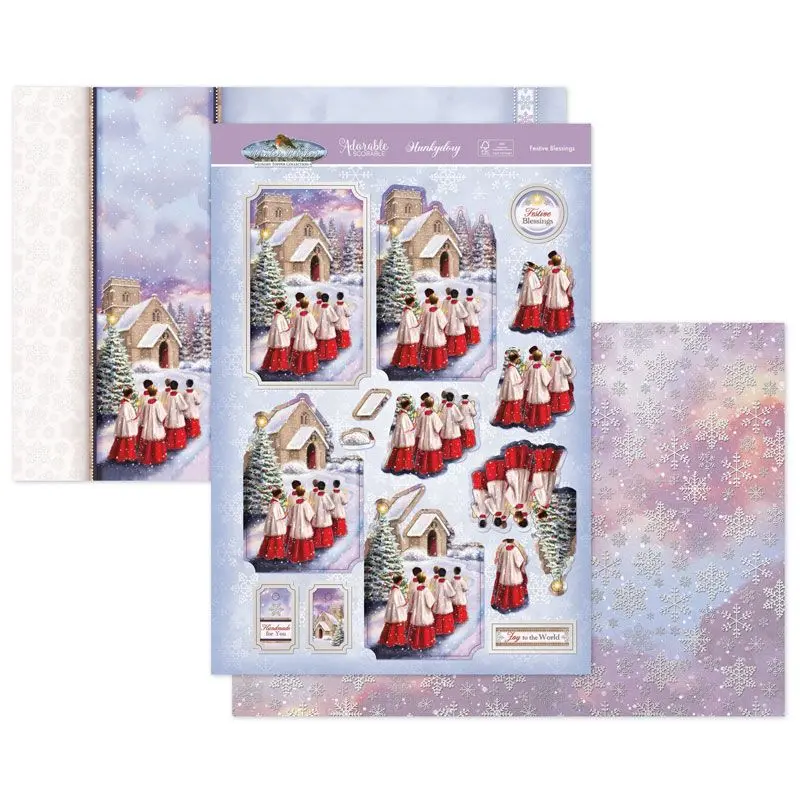 Festive Blessings Luxury Topper Set 1