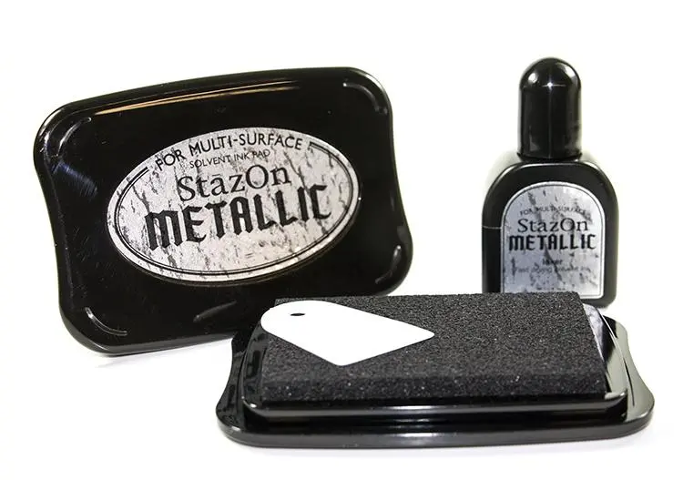 Stazon Ink Pad Metallic 1