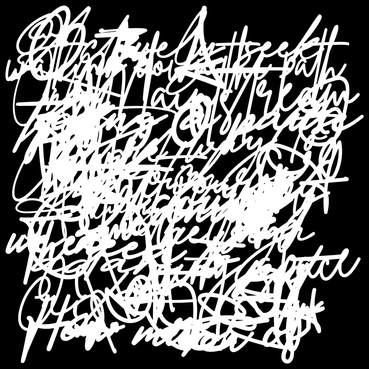 The Crafters Workshop 6X6 Messy Script 1