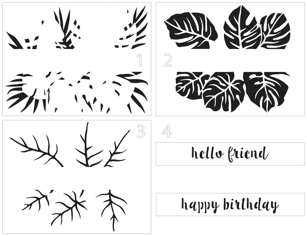 The Crafters Workshop Layered Monstera Banner 1