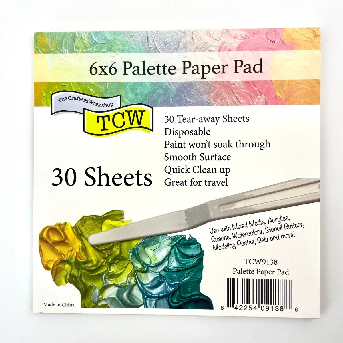 The Crafters Workshop (Tcw) Palette Paper Pad 30 Sheets 1