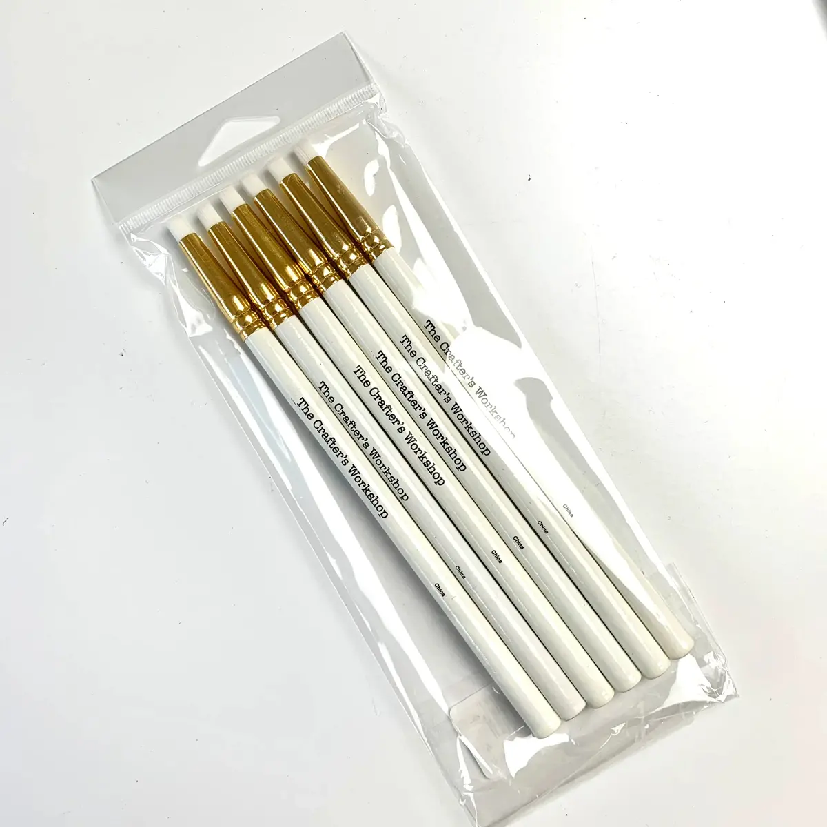 The Crafters Workshop (Tcw) Small Blending Brushes 6 Pieces 1