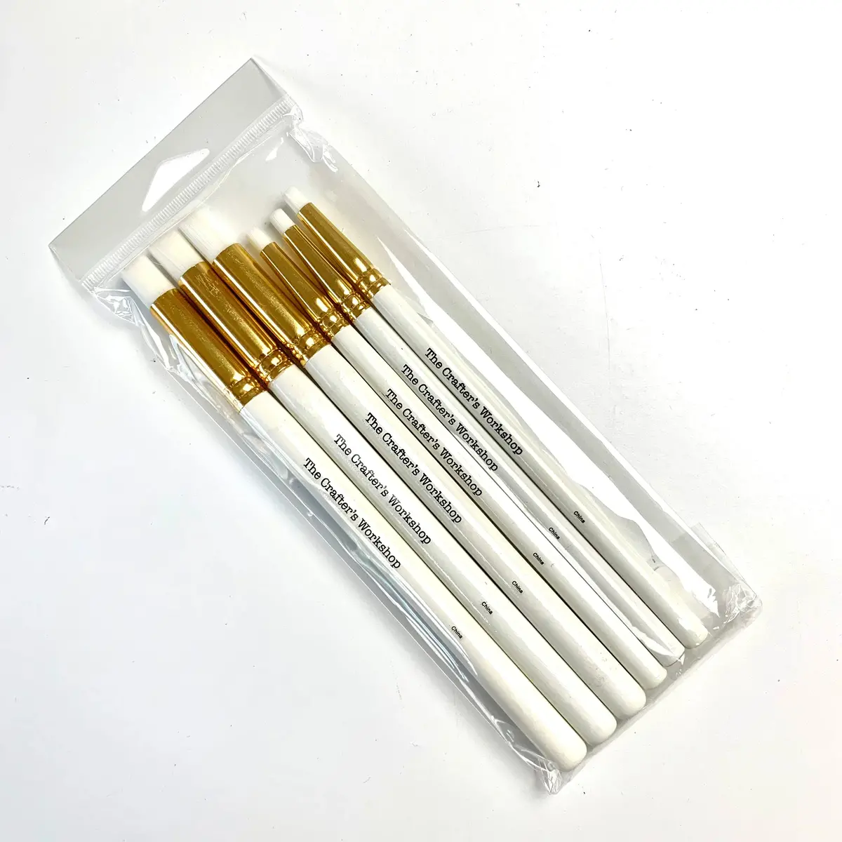 The Crafters Workshop (Tcw) Assorted Blending Brushes 6 Pieces 1