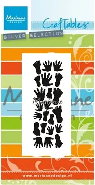 Marianne Design Craftables Punch Die Hands & Feet 1