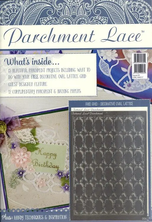 Parchment Lace Magazine #03 - Free Grid 1