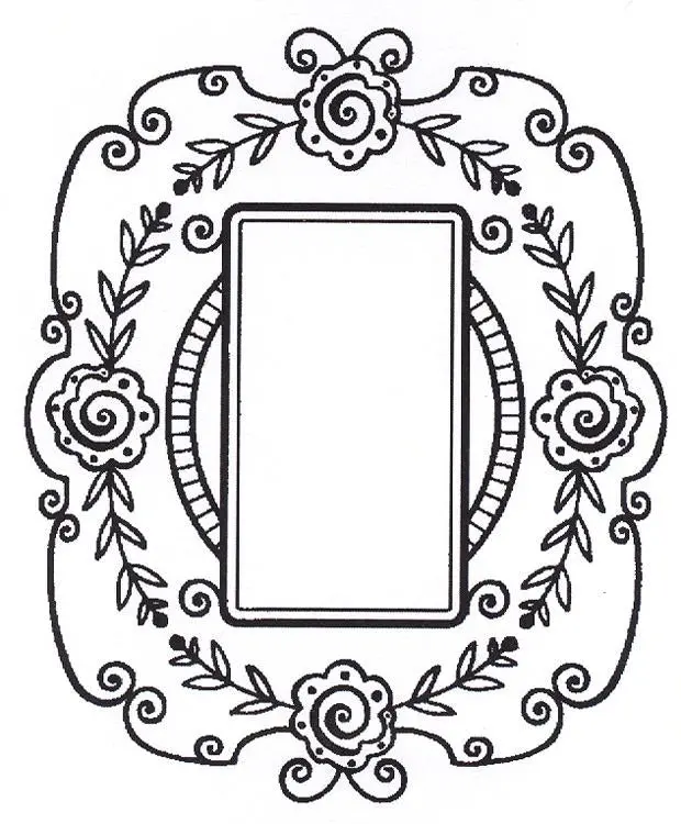 Creative Expressions Stamps  - Petal Garland 1