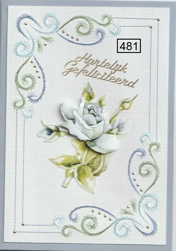 Laura's Design Digital Embroidery Pattern - Two Corner Flourish 1