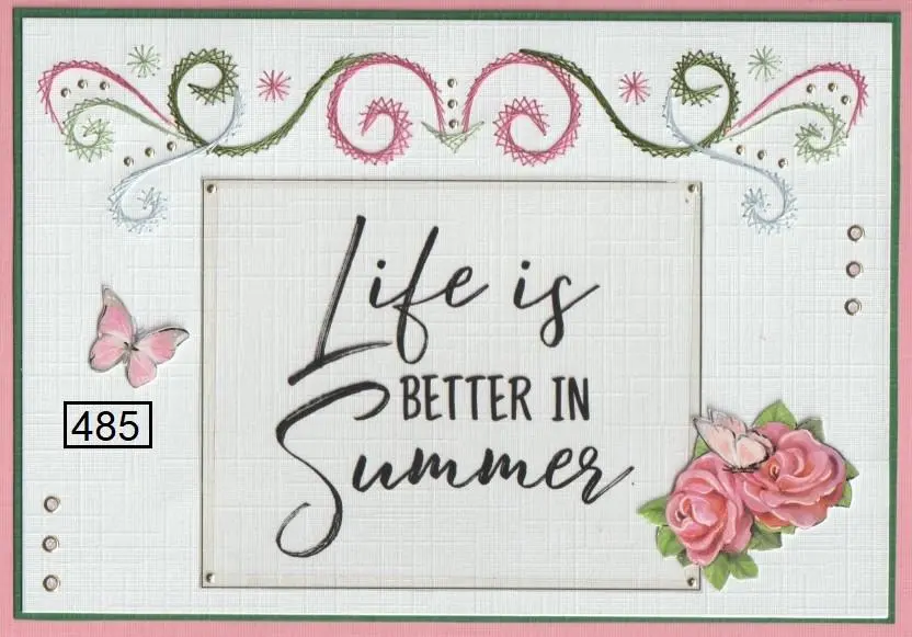 Laura's Design Digital Embroidery Pattern - Swooping Boarder 3 1