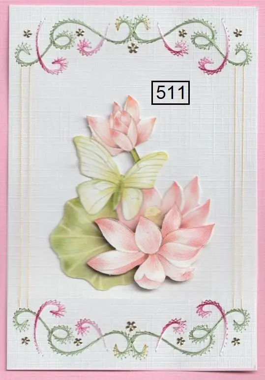 Laura's Design Digital Embroidery Pattern - Frame With Flourish 3 1