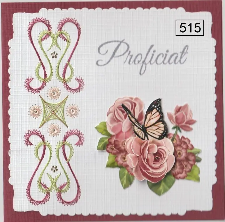 Laura's Design Digital Embroidery Pattern - Vertical Boarder 1