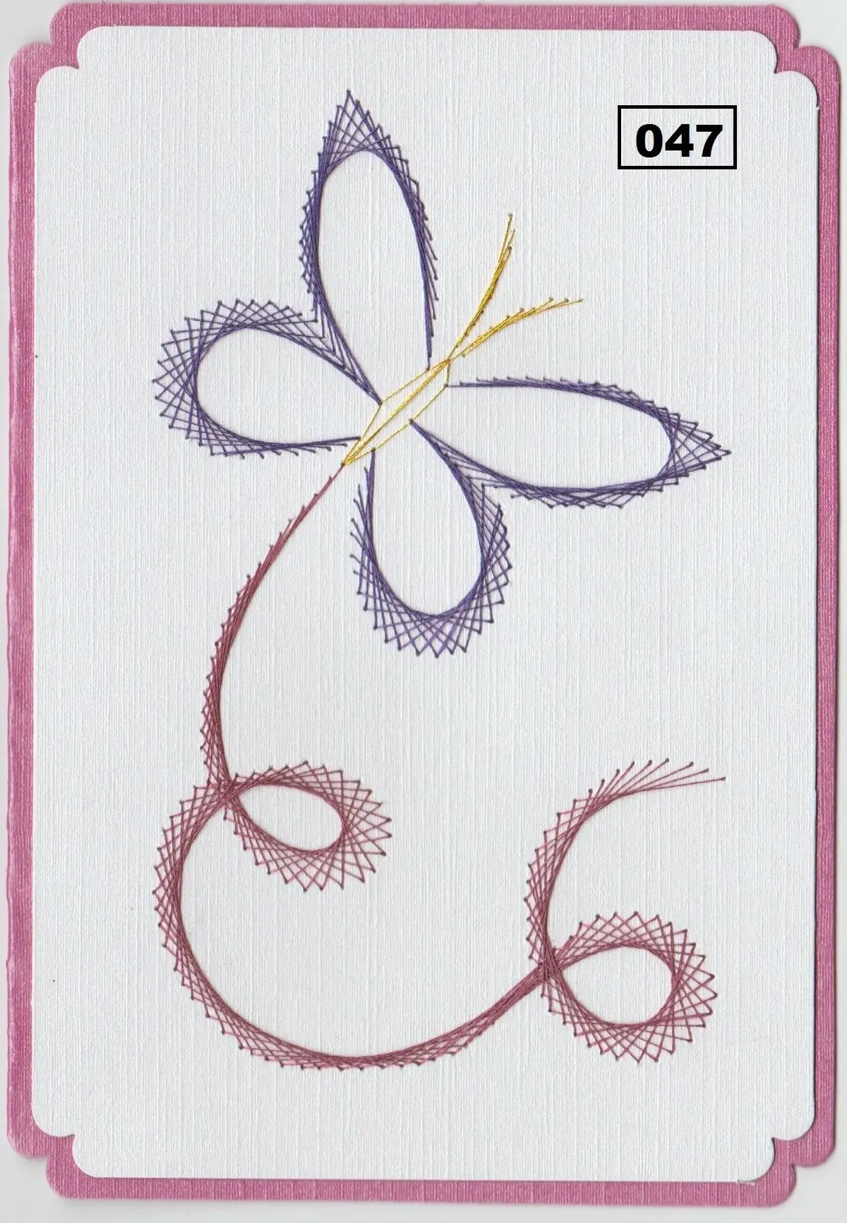 Laura's Design Digital Embroidery Pattern - Floating Butterfly 1