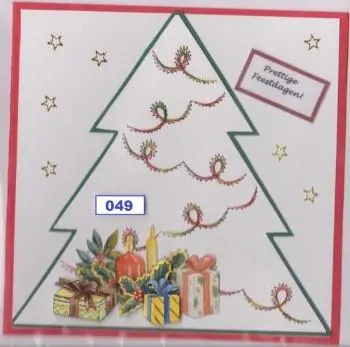 Laura's Design Digital Embroidery Pattern - Christmas Tree 1