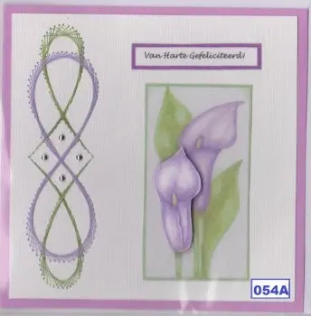 Laura's Design Digital Embroidery Pattern - Vertical Swirling Border 1