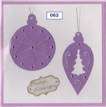 Laura's Design Digital Embroidery Pattern - Baubles 1
