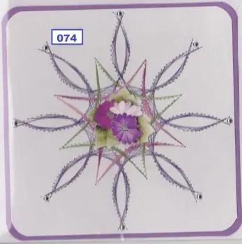 Laura's Design Digital Embroidery Pattern - Large Flower 2 1