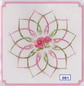 Laura's Design Digital Embroidery Pattern - Large Flower 4 1