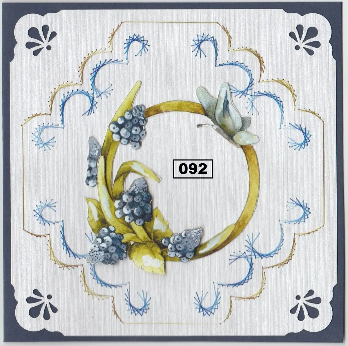 Laura's Design Digital Embroidery Pattern - Fancy Diamond 1