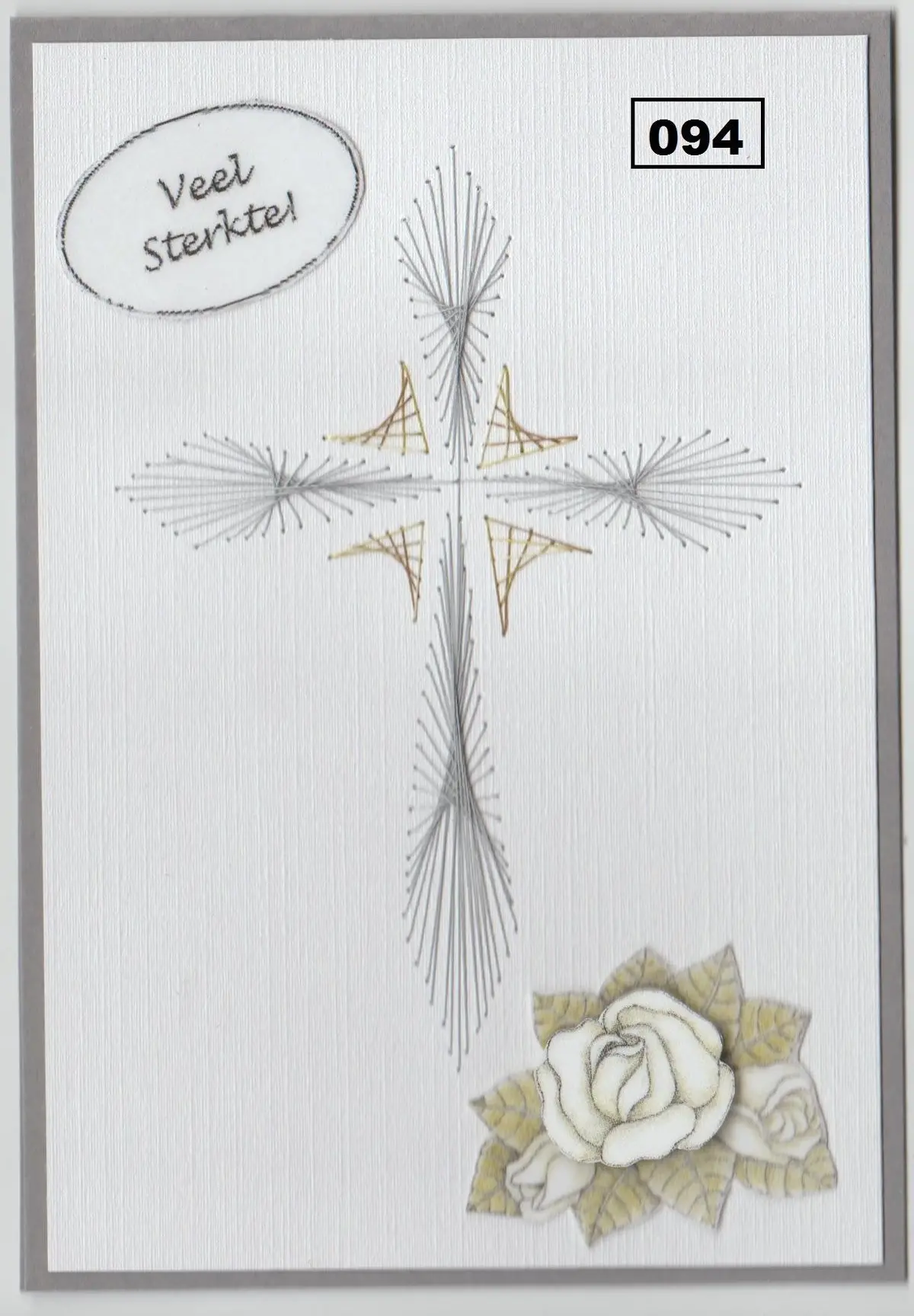 Laura's Design Digital Embroidery Pattern - Elegant Cross 1
