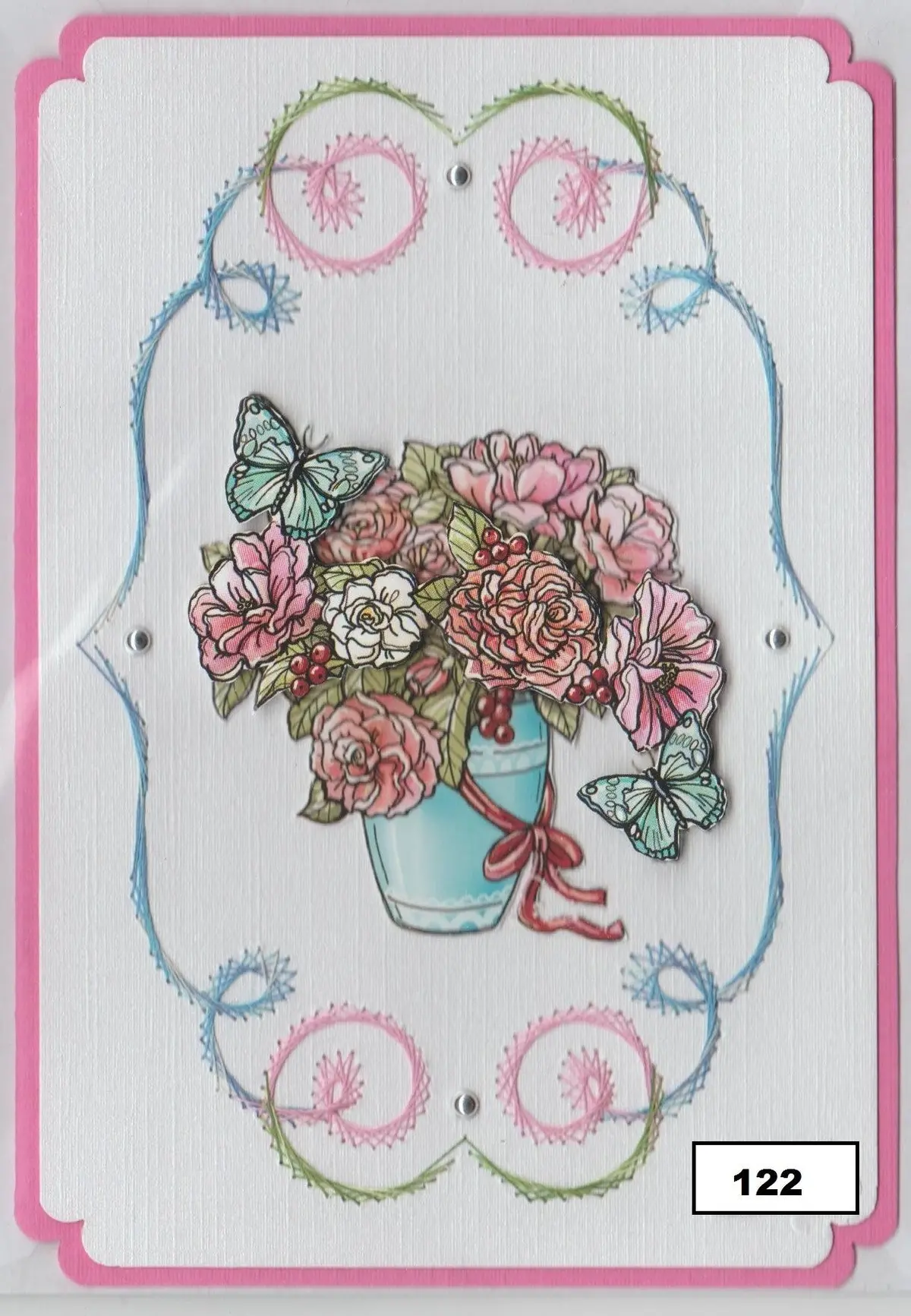 Laura's Design Digital Embroidery Pattern - Fancy Frame 1