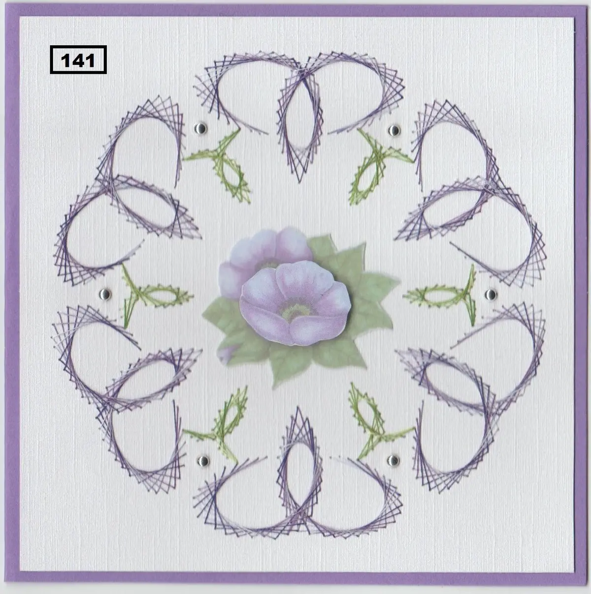 Laura's Design Digital Embroidery Pattern - Infinity Frame 1