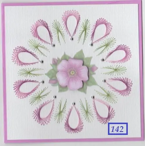 Laura's Design Digital Embroidery Pattern - Teardrop Circle 1