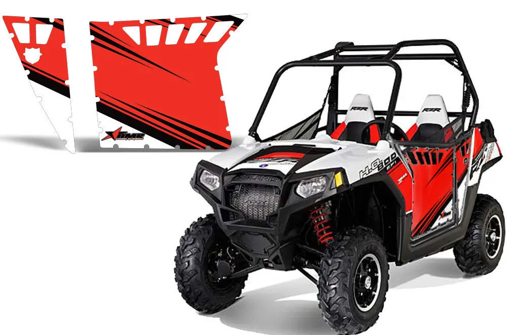 Pro Armor Door Decal Kit for Polaris RZR 900 XP