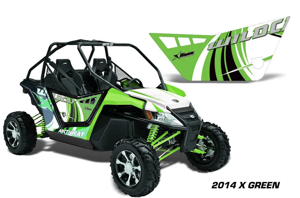 Arctic Cat Wildcat 2-Door Decal Kit – OEM-Inspired Graphics